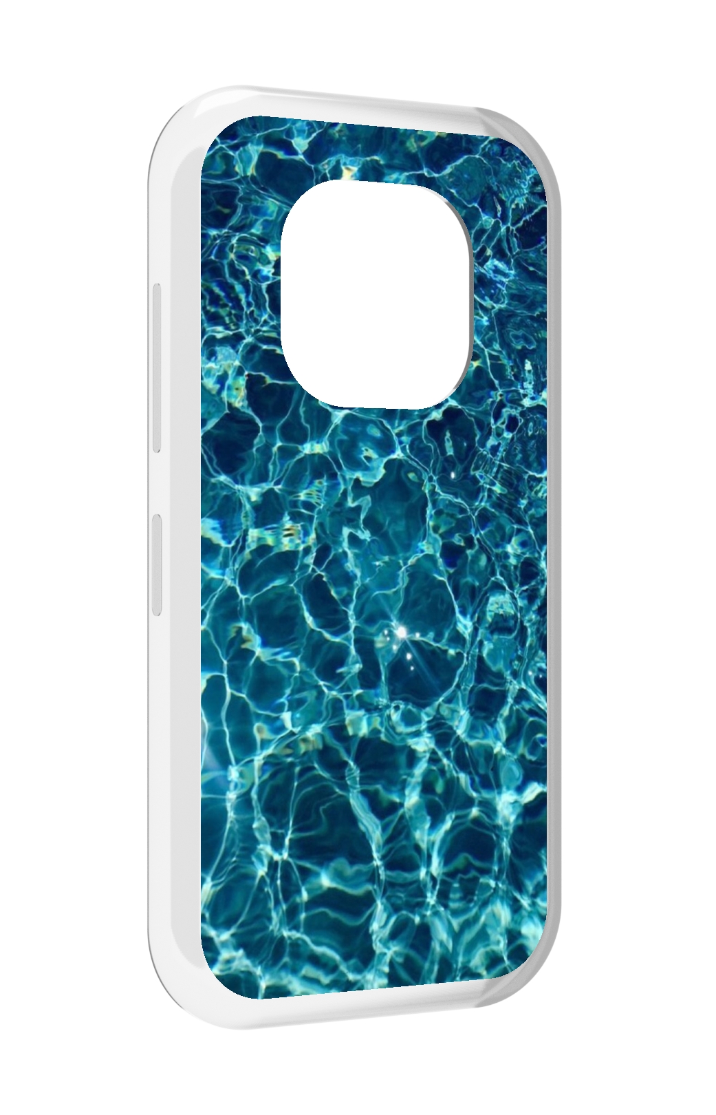 

Чехол MyPads красивая голубая вода для Doogee V20, Прозрачный, Tocco