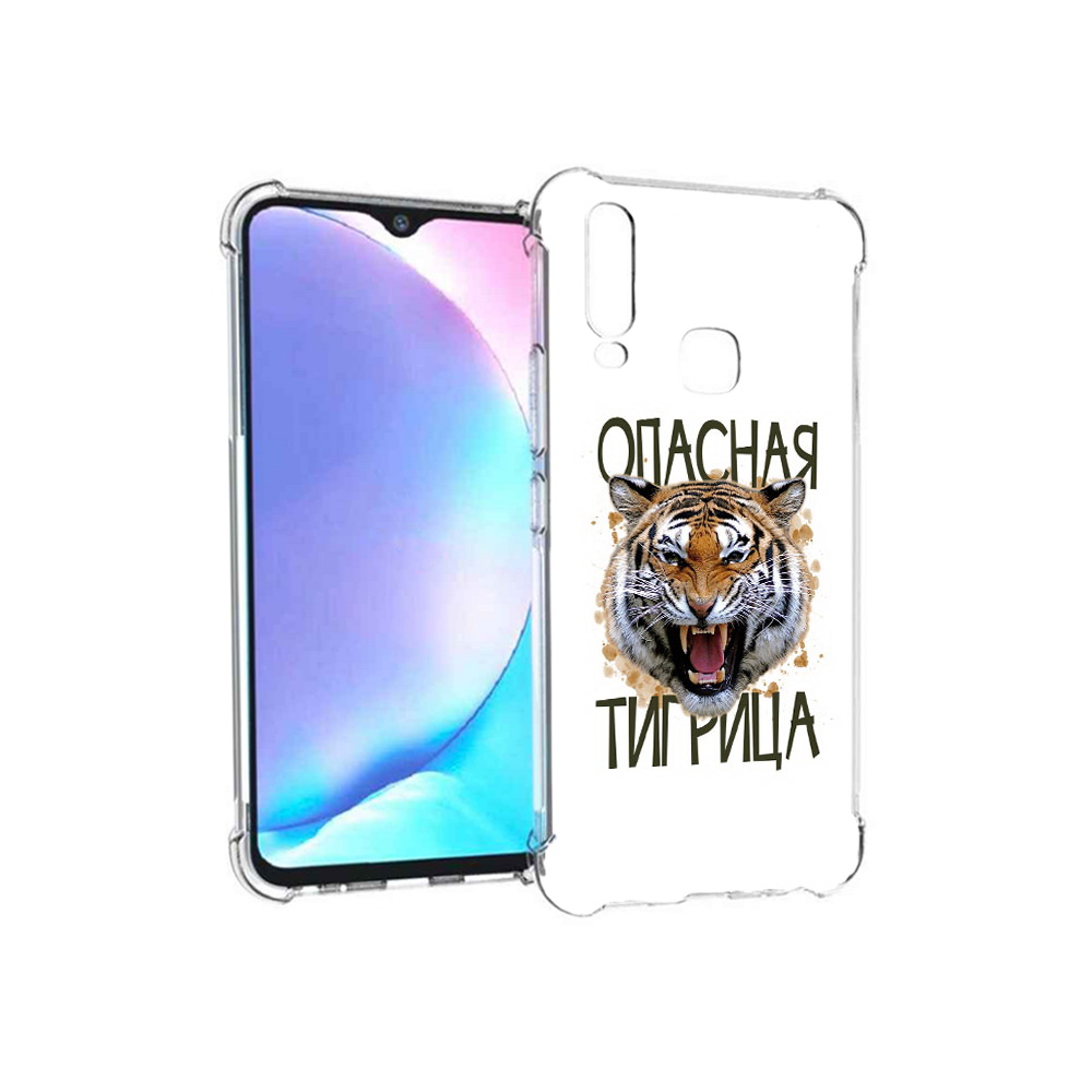 

Чехол MyPads Tocco для Vivo Y17 опасная тигрица (PT136369.382.527), Tocco