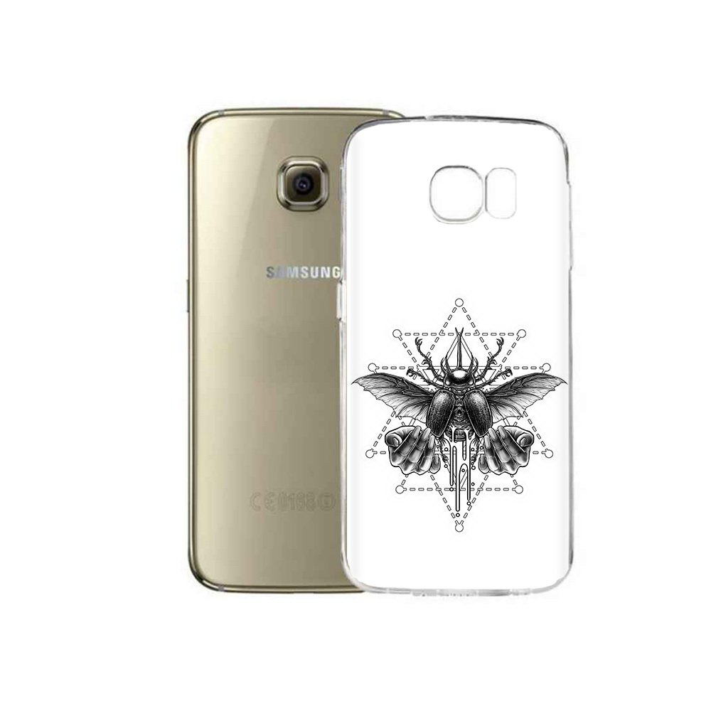 

Чехол MyPads Tocco для Samsung Galaxy C5 Pro скарабей (PT61139.577.601), Прозрачный, Tocco