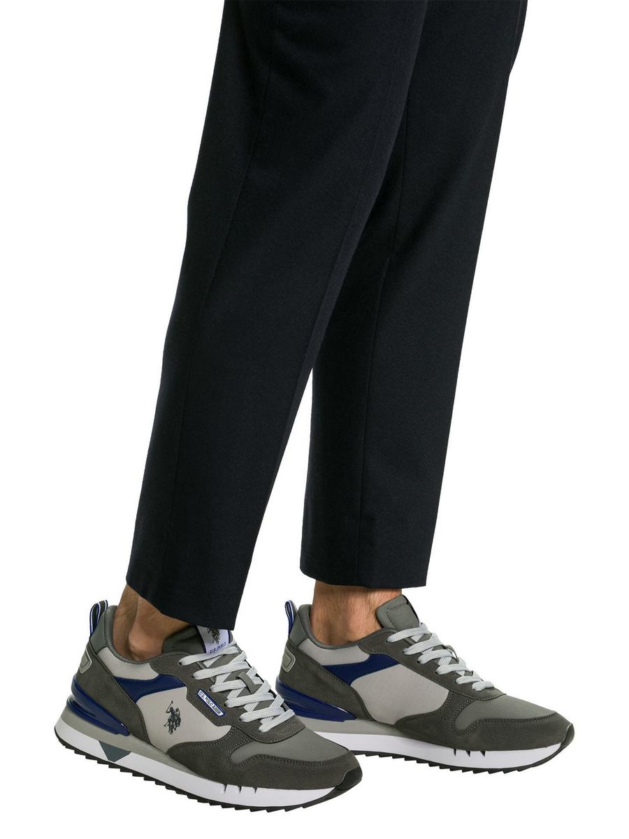 

Кроссовки мужские U.S. POLO Assn. 001365982 серые 43 EU, Серый, 001365982