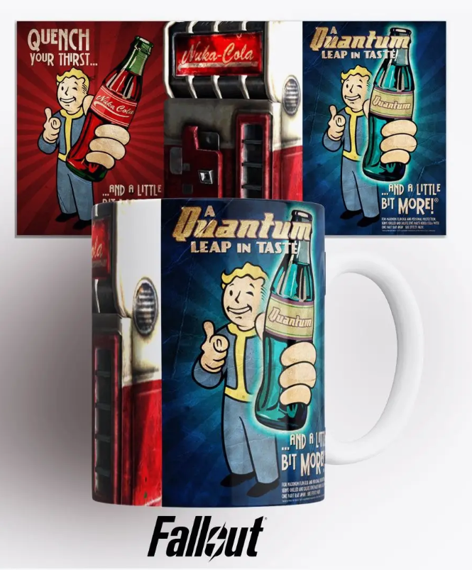 

Кружка с принтом компьютерная игра Фоллаут Нюка-Кола Ядер-Кола Fallout Nuka Cola, Фоллаут/Нюка-Кола, Ядер-Кола/Fallout/Nuka Cola