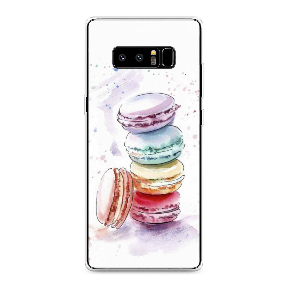 

Чехол Awog на Samsung Galaxy Note 8 "Пирамидка макарони 2", Желтый, 25250-10