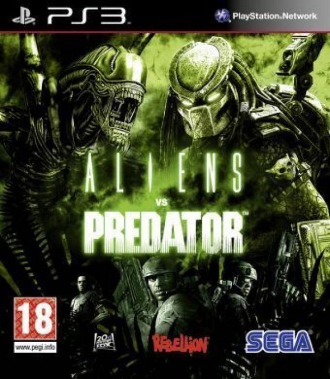 Игра Aliens vs Predator (PlayStation 3, полностью на иностранном языке)