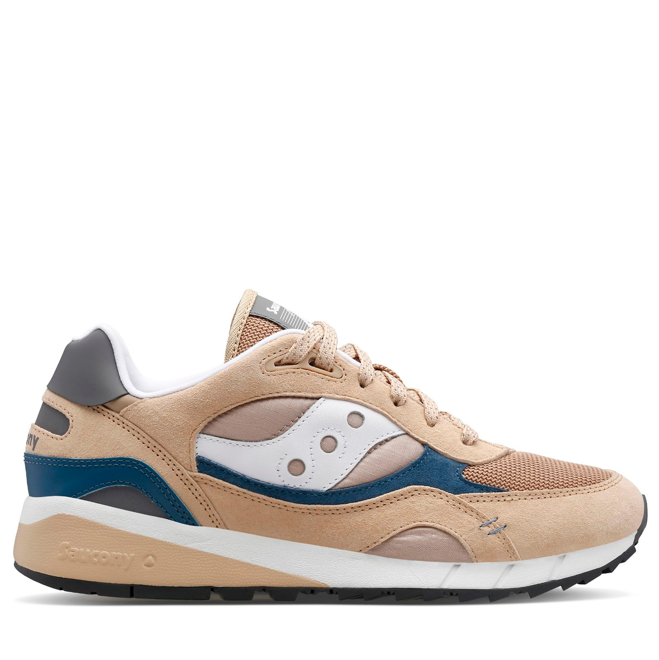 

Кроссовки мужские Saucony Shadow 6000 Premium бежевые 45 EU, Бежевый, Shadow 6000 Premium