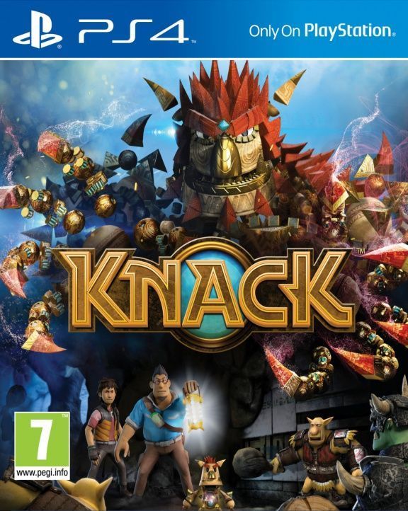 Игра Knack (PlayStation 4, полностью на иностранном языке)