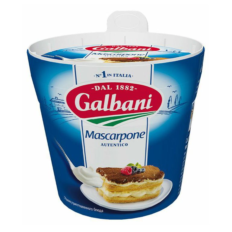 Сыр мягкий Galbani Маскарпоне 80% 250 г