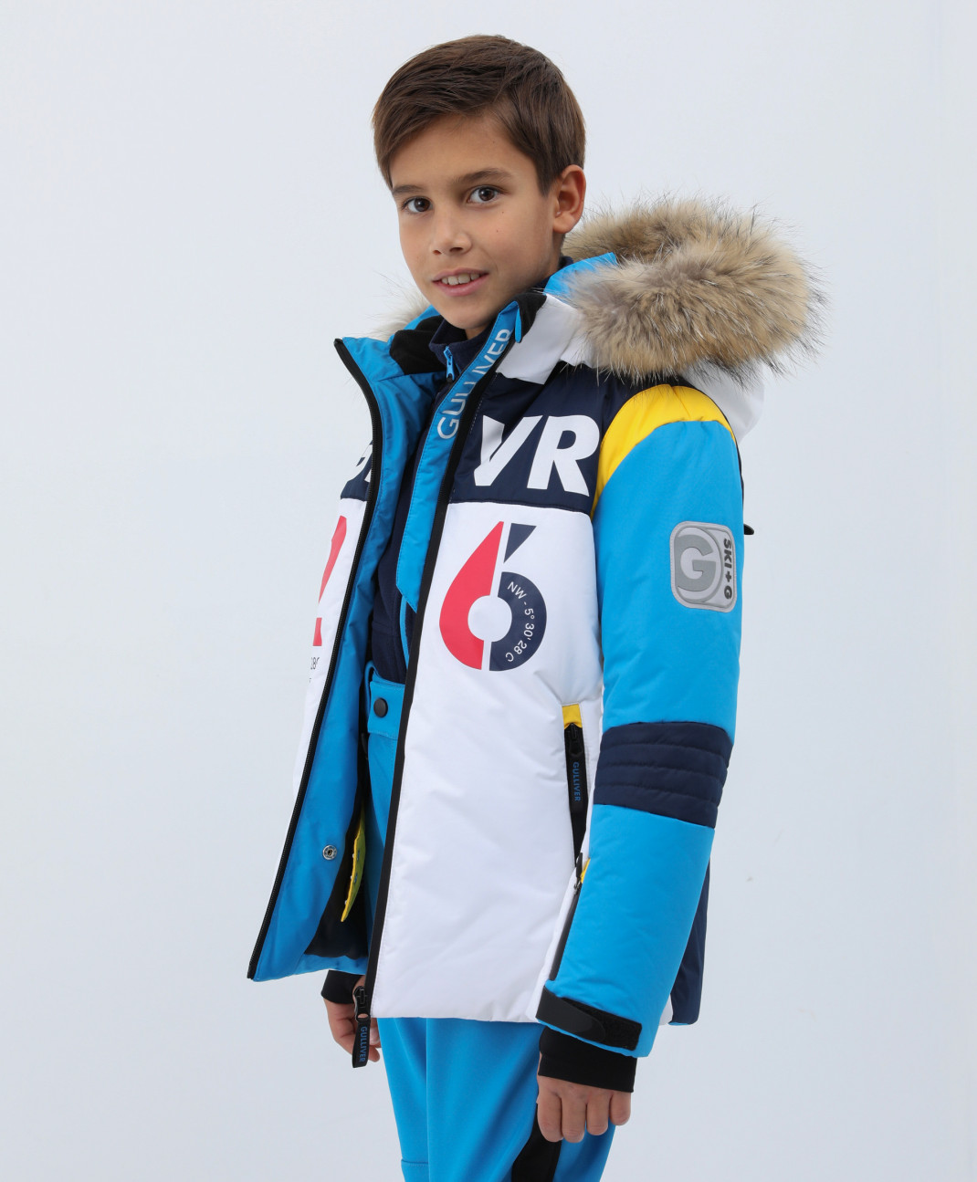 фото Куртка gulliver 220fbc4101 цв. синий р. 98