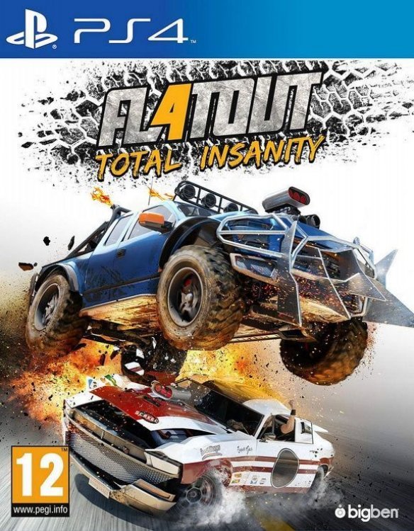 Игра FlatOut 4 Total Insanity (PlayStation 4, русские субтитры)