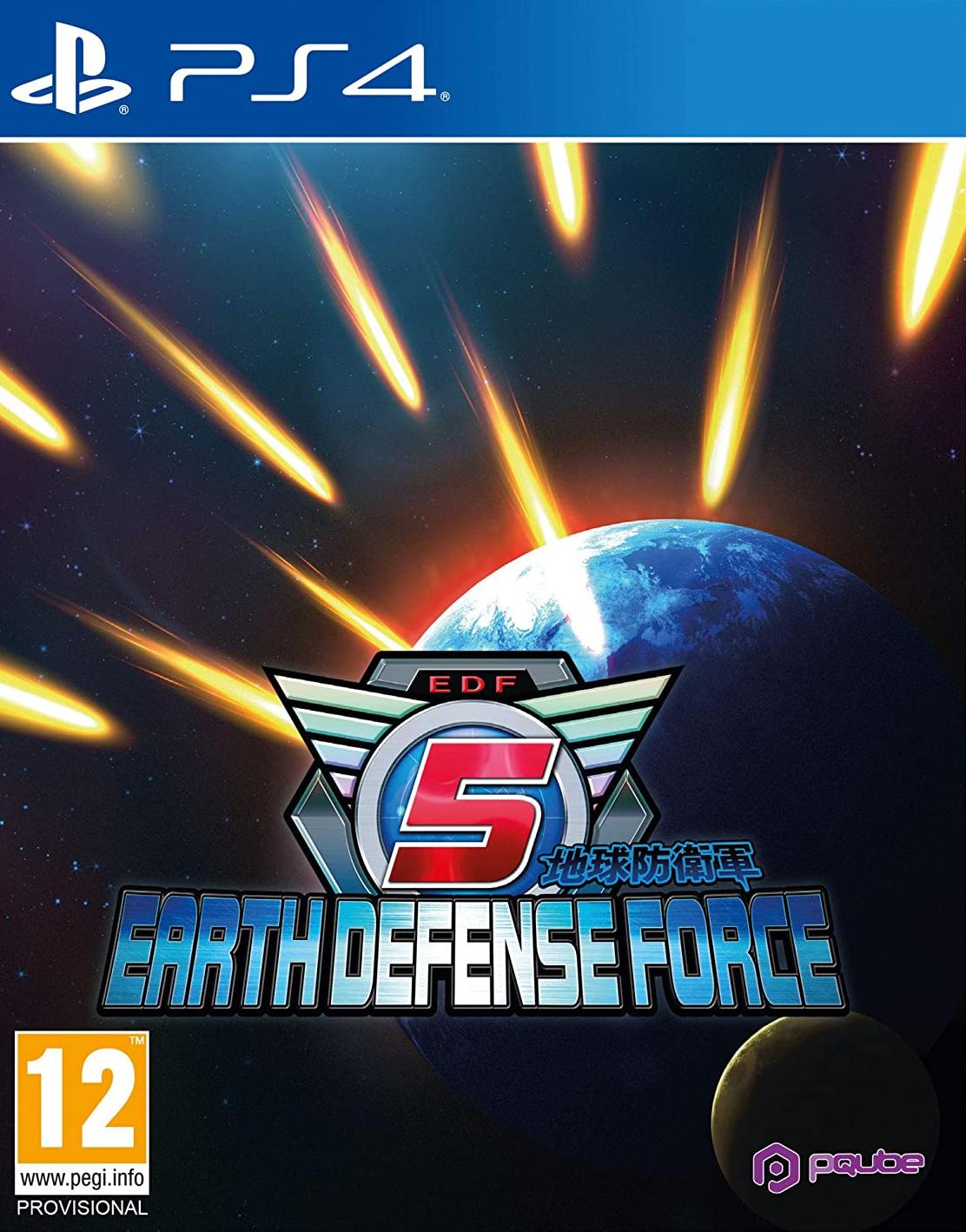 Игра Earth Defense Force 5 (PlayStation 4, полностью на иностранном языке)