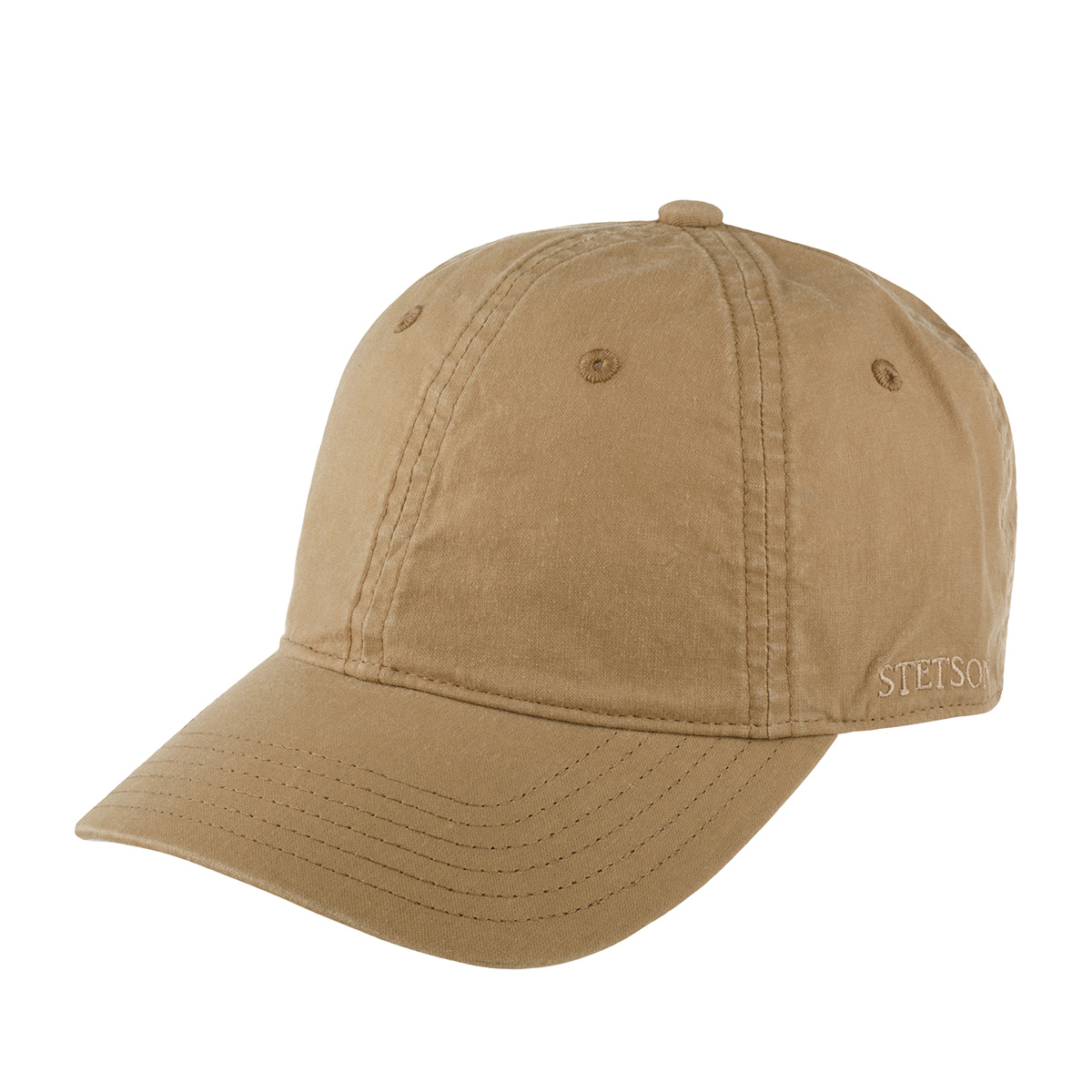 Бейсболка унисекс Stetson 7711102 BASEBALL CAP DELAVE ORGANIC темно-бежевая, р.61