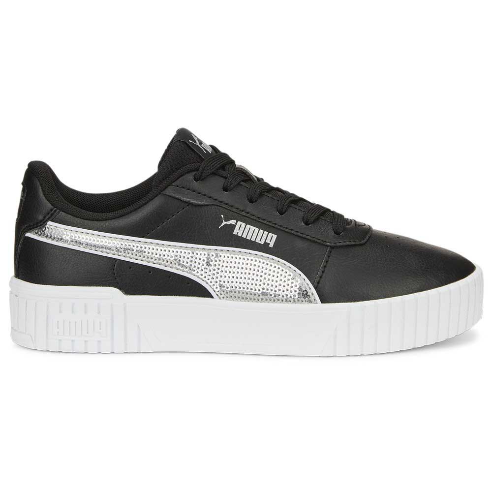 

Кроссовки для девочек PUMA Carina 2.0 Glitzy PS 386183 черные 30 EU, Черный, Carina 2.0 Glitzy PS