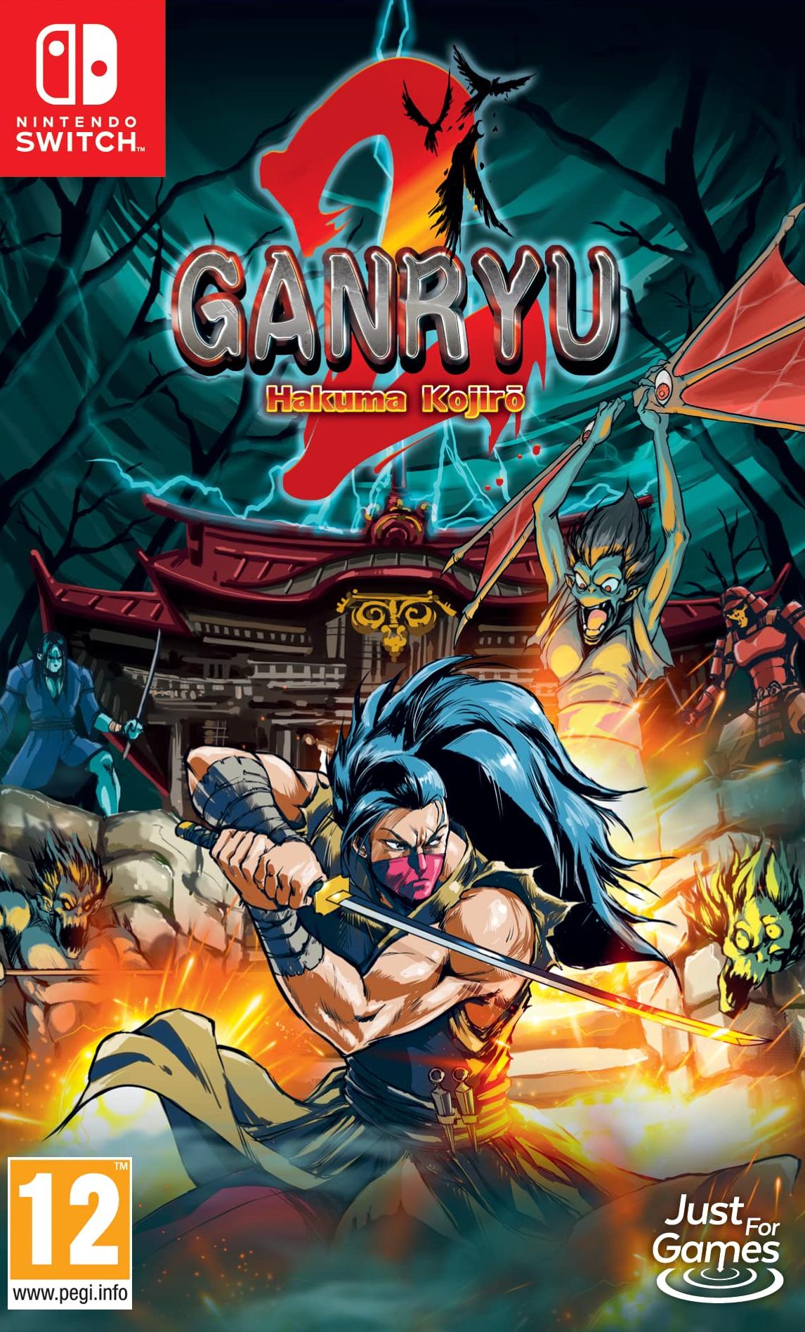 Игра Ganryu 2 Hakuma Kojiro (Nintendo Switch, полностью на иностранном языке)