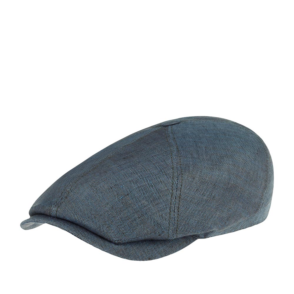 Кепка унисекс Stetson 6643501 6-PANEL CAP LINEN синяя, р.61