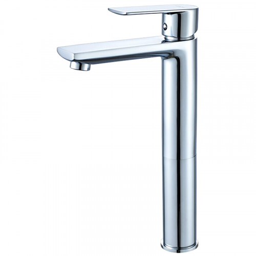 

Смеситель Ledeme L1055-22 для умывальника высокий излив, Серебристый