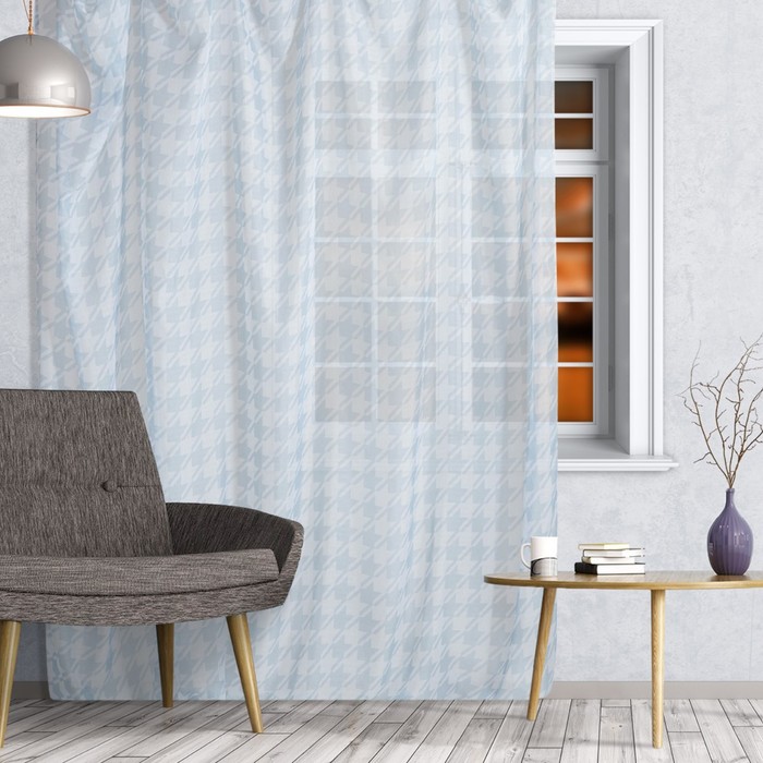

Witerra Штора Старс 250x260 см, голубой, пэ