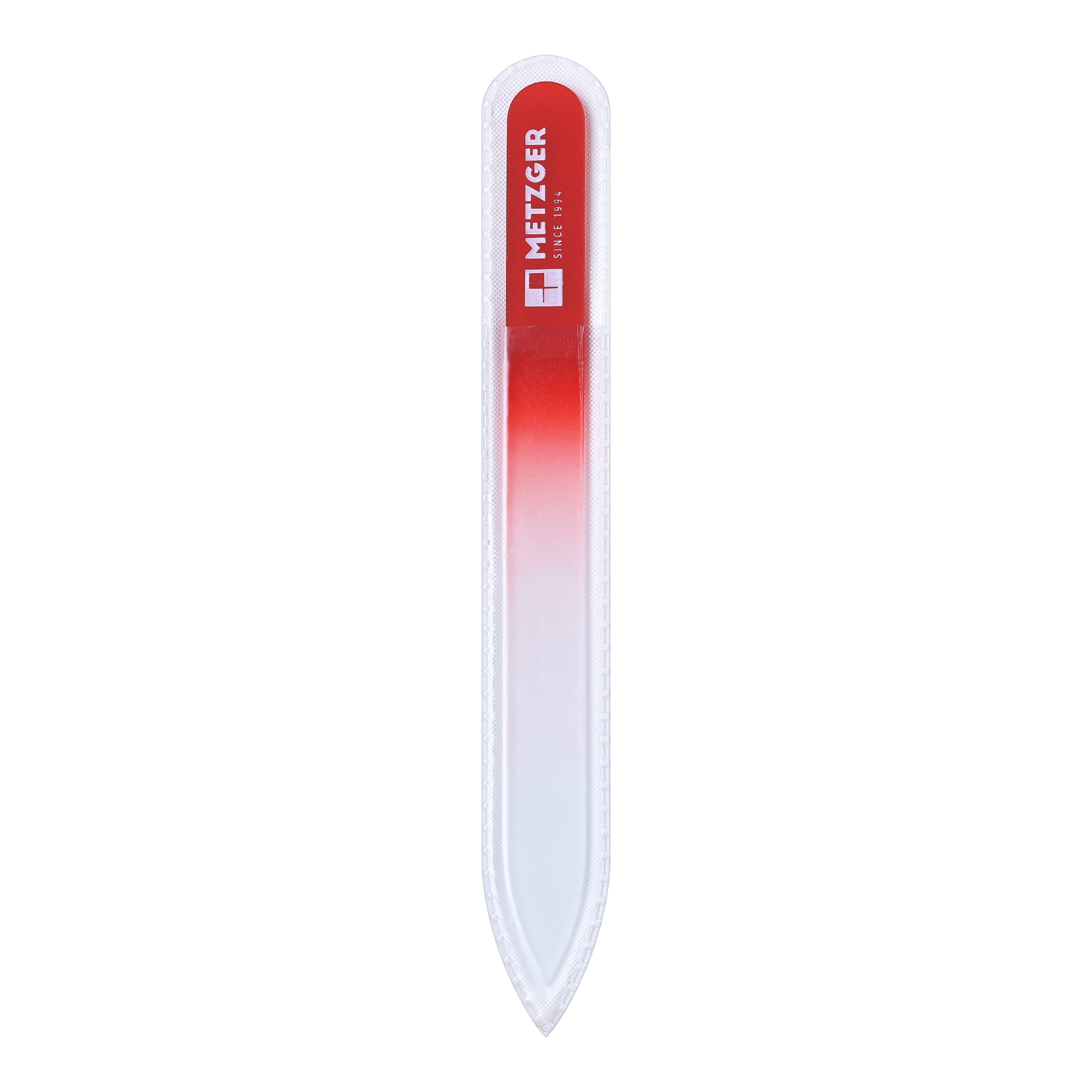 Пилочка стеклянная METZGER 135мм пилка-стекло-135мм ручка кнопка cappio красный алмаз стеклянная d 40 мм