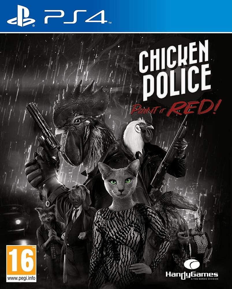 Игра Chicken Police Paint it Red! (PlayStation 4, русские субтитры)