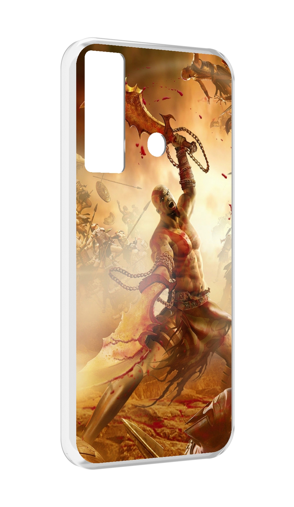 

Чехол MyPads God Of War III для Tecno Camon 17, Прозрачный, Tocco