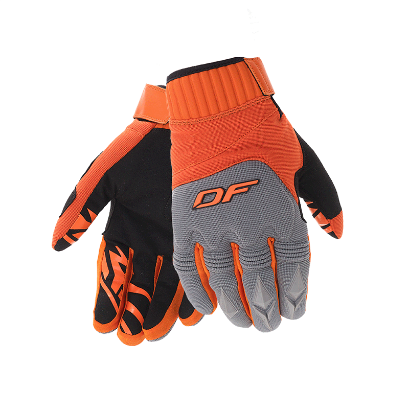 

Перчатки мужские DRAGONFLY ENDURO черный, оранжевый, серый, р, ENDURO