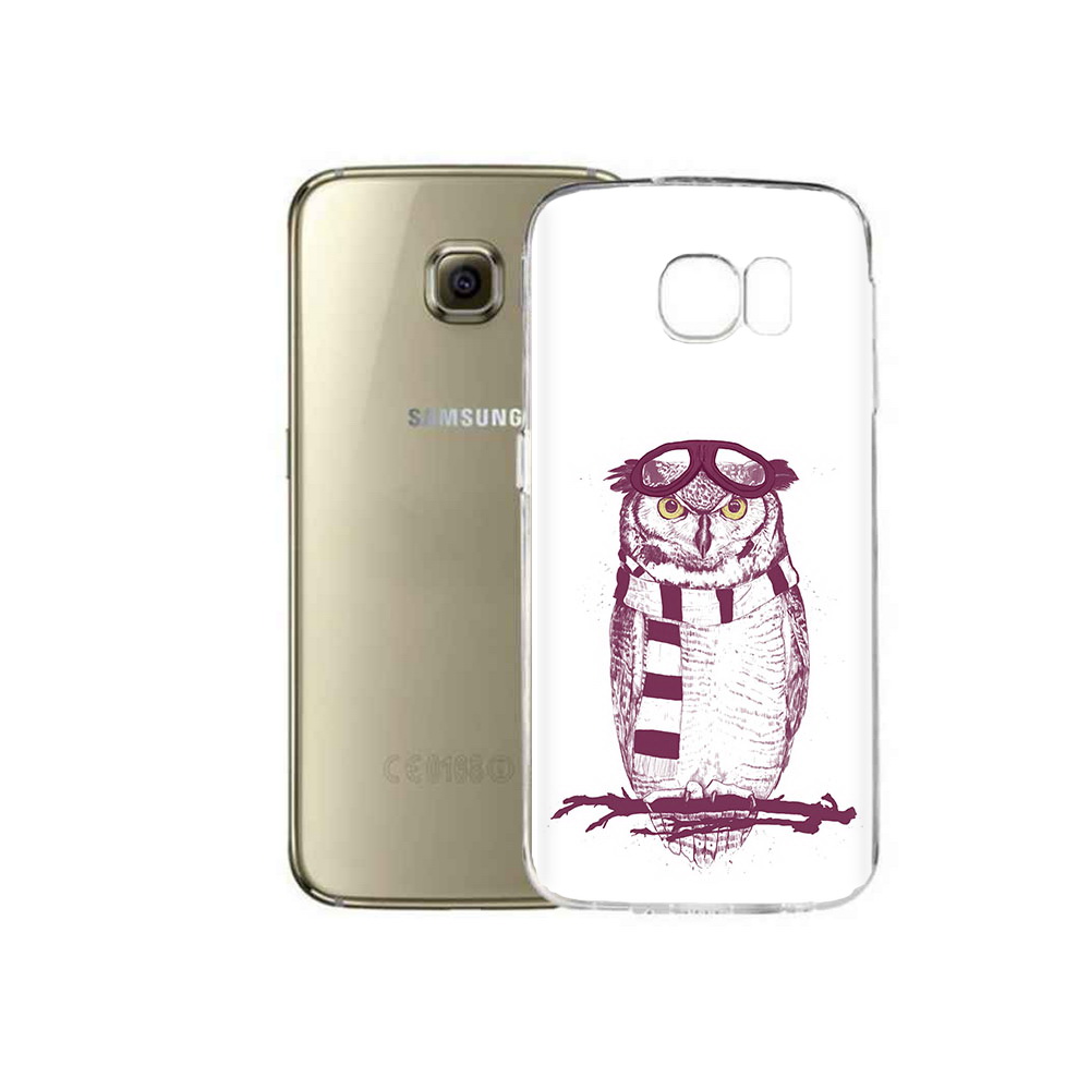 

Чехол MyPads Tocco для Samsung Galaxy C5 Pro сова-летчик (PT61139.577.612), Прозрачный, Tocco