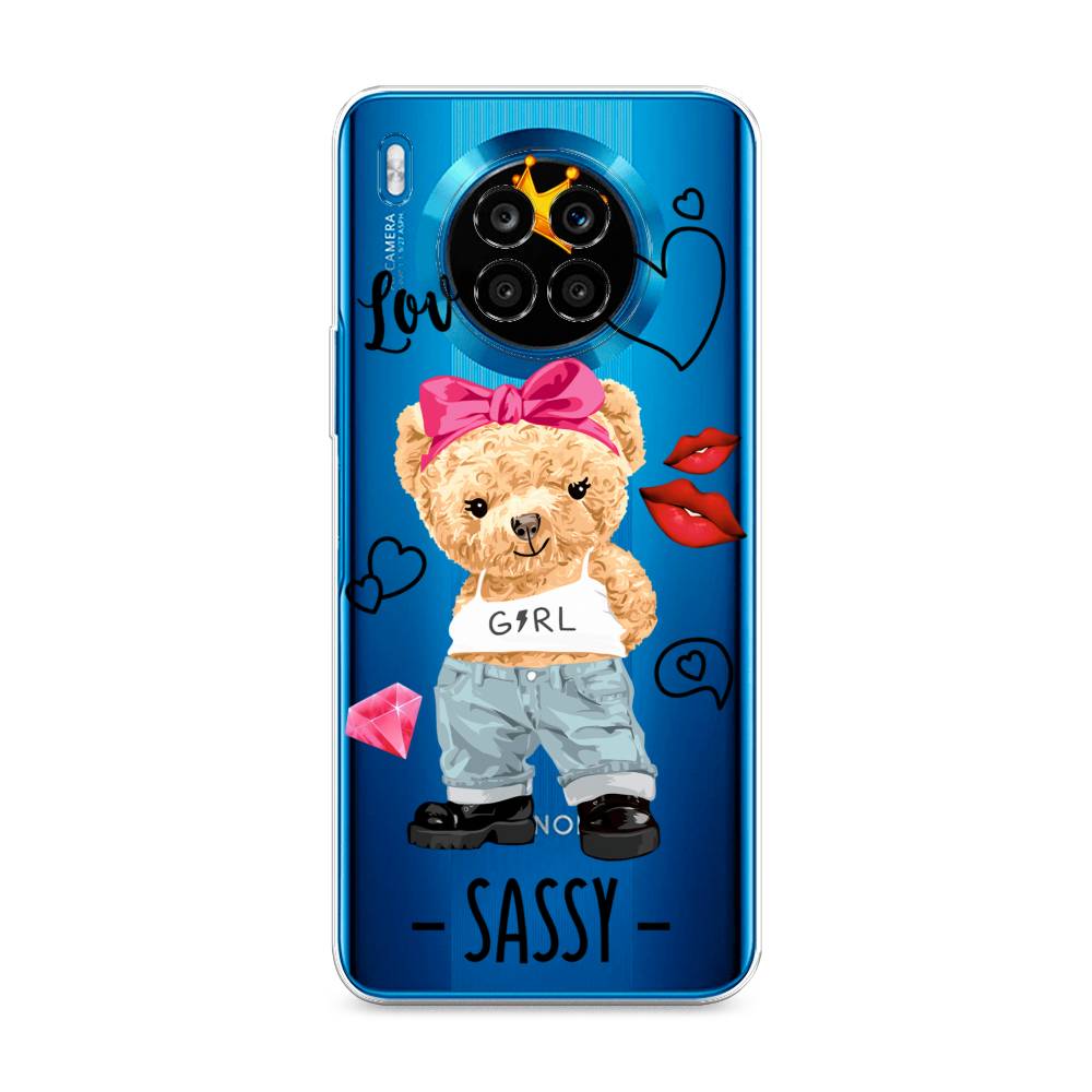

Чехол на Huawei Nova 8i "Sugar Mommy", Голубой;белый;розовый, 6106450-6