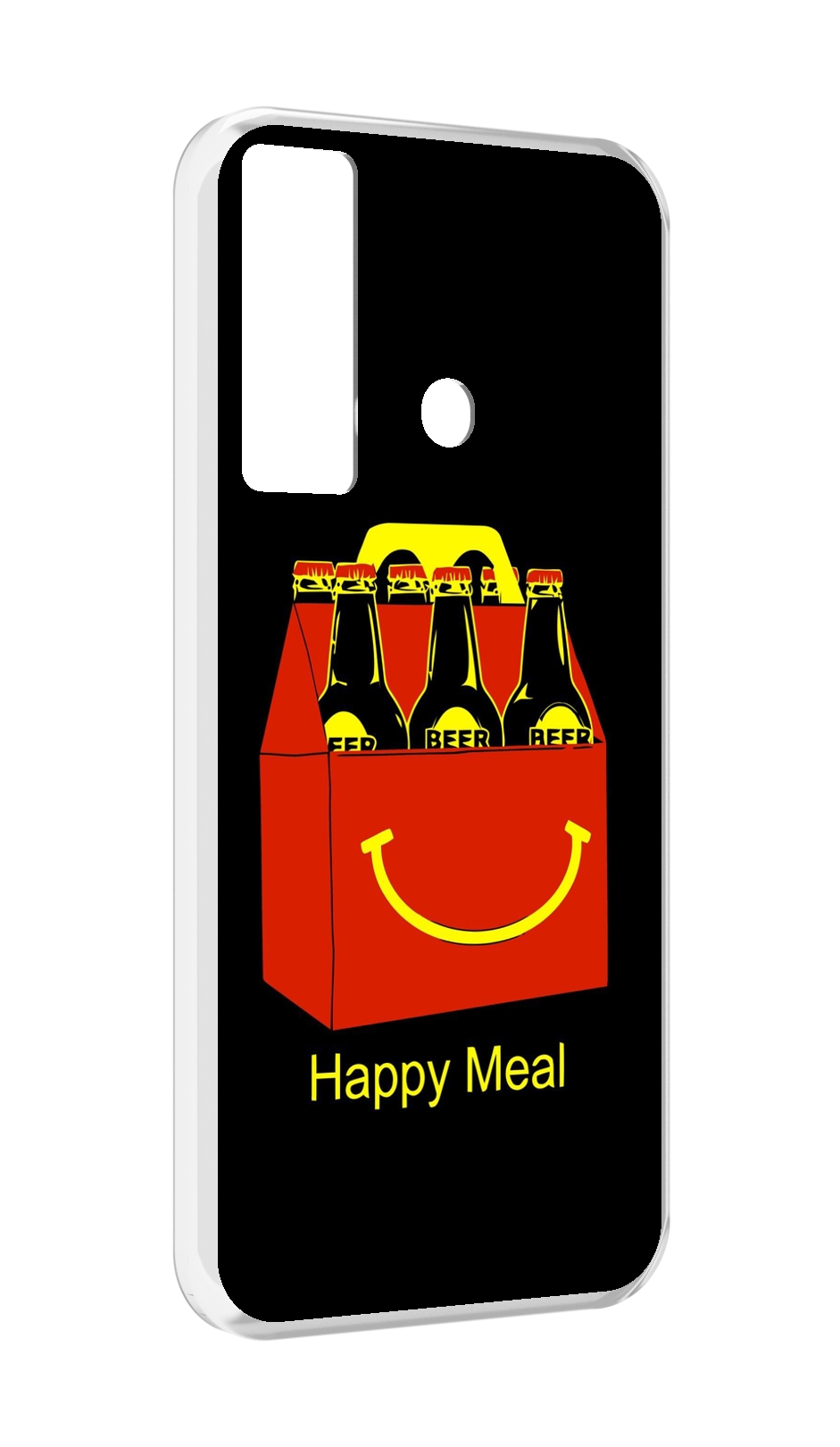 

Чехол MyPads Happy Meal для Tecno Camon 17, Прозрачный, Tocco