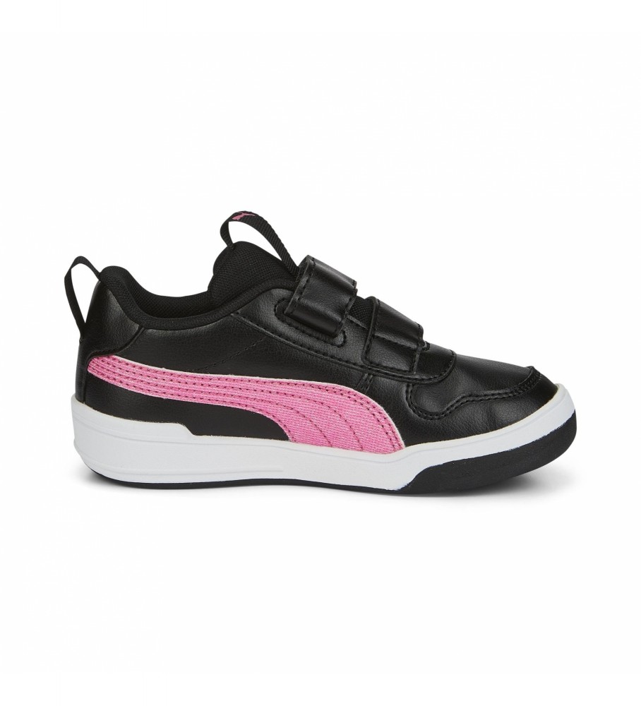 

Кроссовки для мальчиков PUMA Multiflex Glitz FS V PS 384885 черный/розовый 28 EU, Multiflex Glitz FS V PS