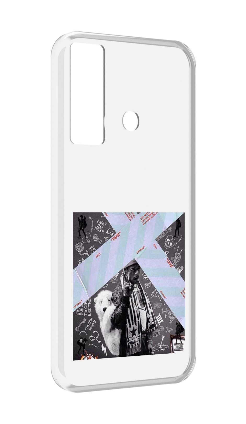 

Чехол MyPads Lil Uzi Vert - Luv Is Rage 2 для Tecno Camon 17, Прозрачный, Tocco