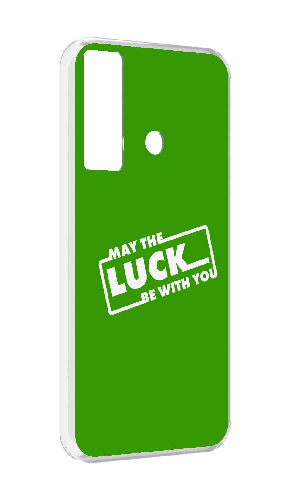 

Чехол MyPads Luck green для Tecno Camon 17, Прозрачный, Tocco