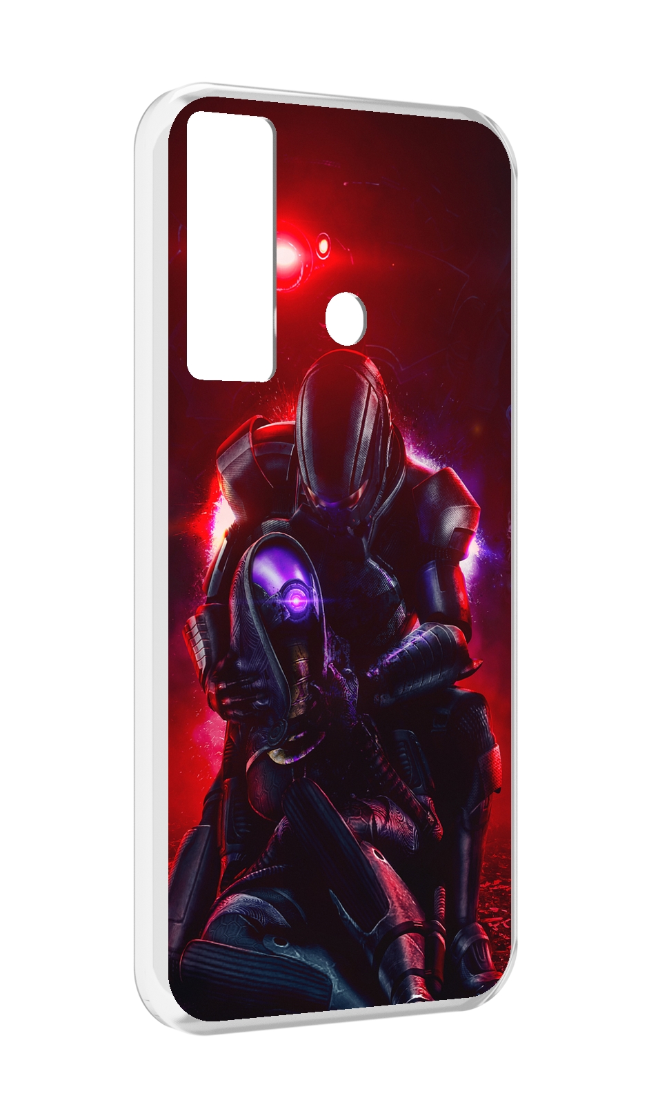 

Чехол Mypads Mass Effect Для Tecno Camon 17, Прозрачный, Tocco
