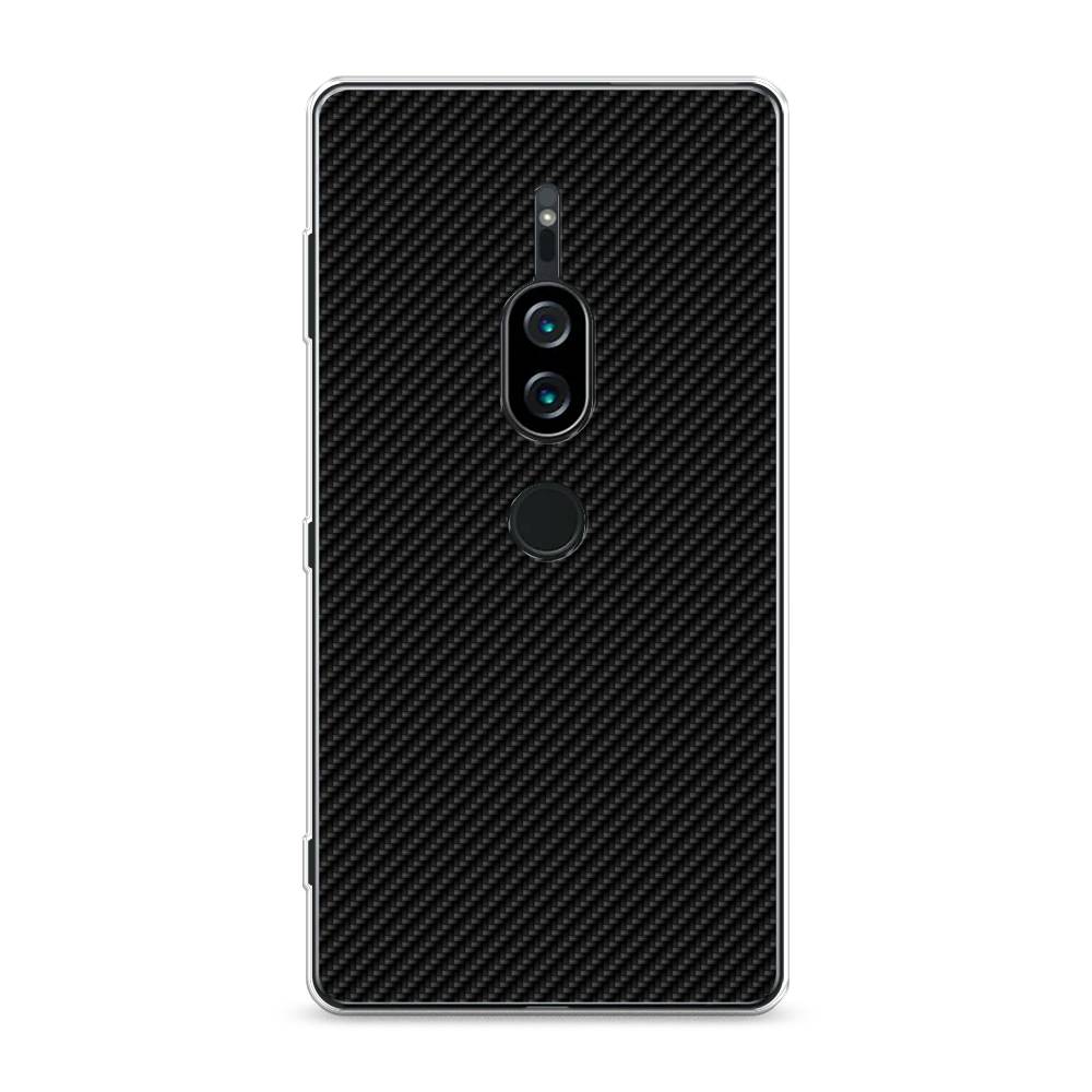 

Силиконовый чехол "Черный карбон" на Sony Xperia XZ2 Premium, 53350-3