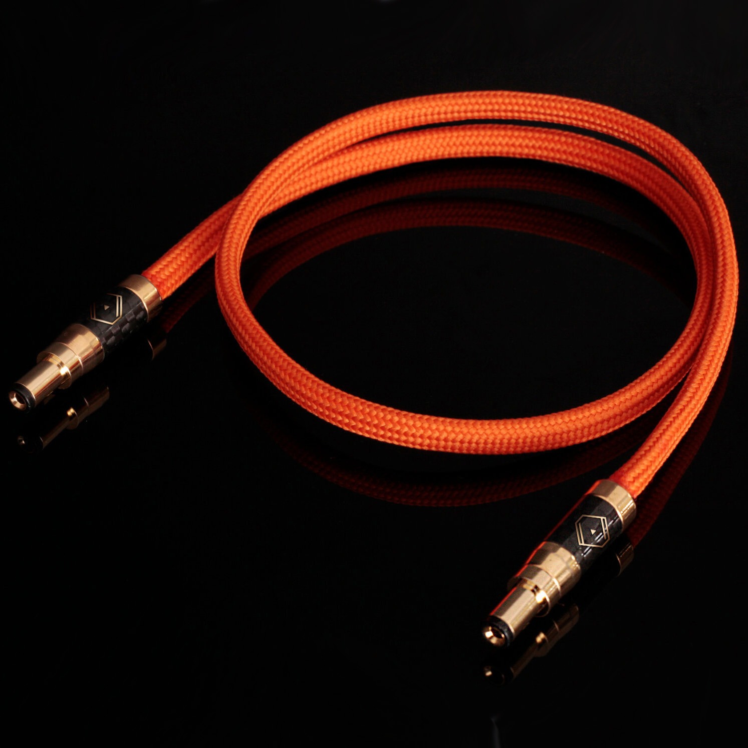 фото Кабель силовой dc - dc silent angel bastei bridge 12v dc cable - light orange 0.2m