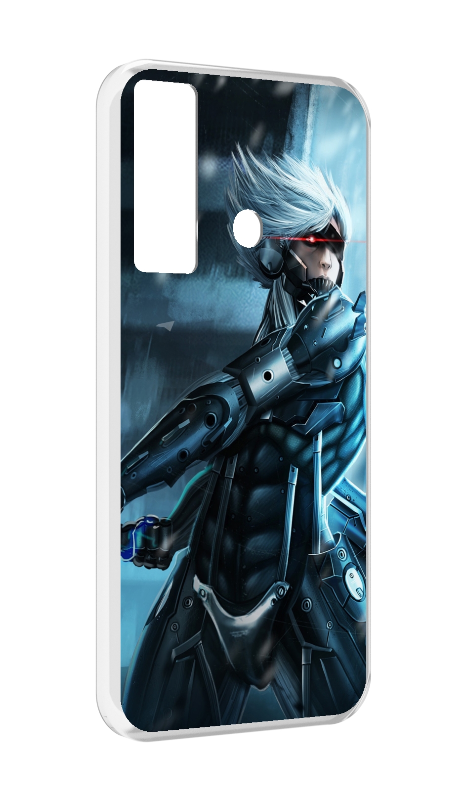 

Чехол MyPads Metal Gear Rising Revengeance для Tecno Camon 17, Прозрачный, Tocco