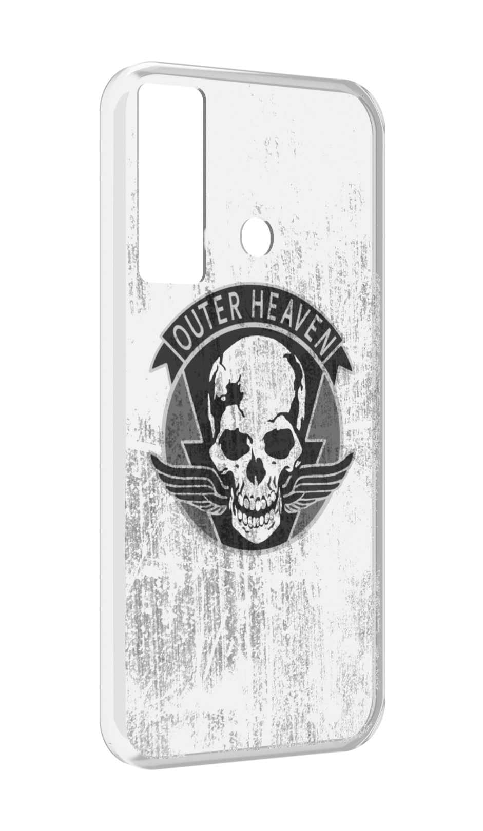 

Чехол MyPads Metal Gear Solid V Outer Heaven для Tecno Camon 17, Прозрачный, Tocco