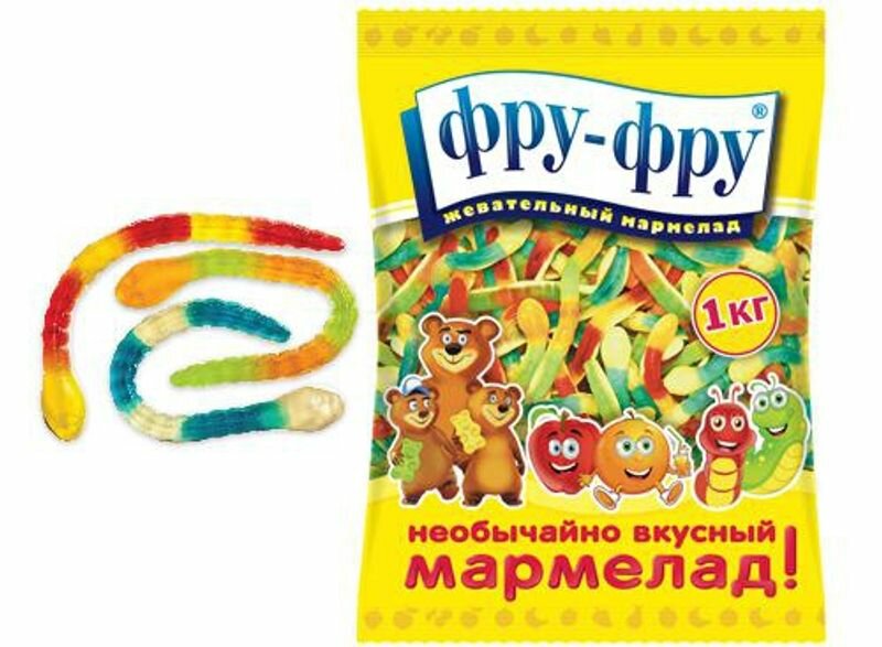 

Мармелад Фру-Фру Гигантские змеи, 1 кг