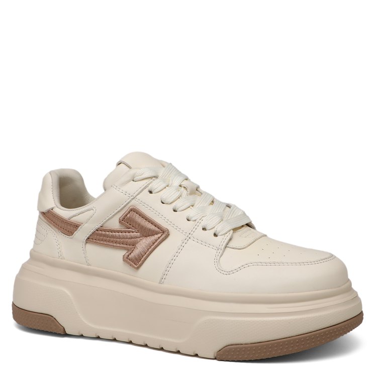 

Кеды женские Tendance MJ-2208-01 бежевые 37 EU, Бежевый, MJ-2208-01