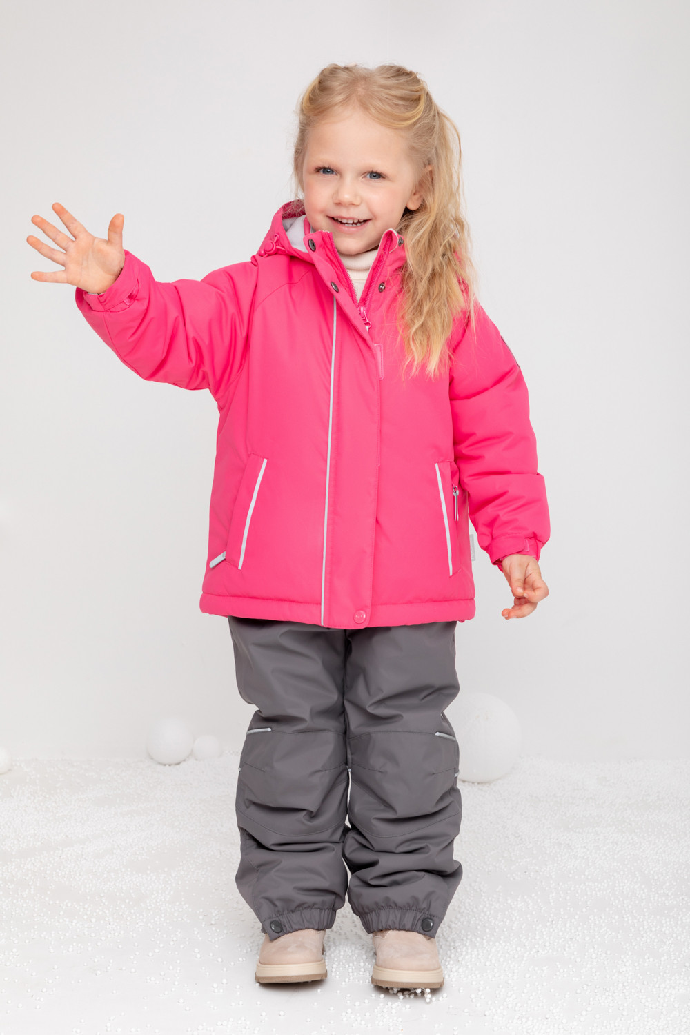

Куртка детская CROCKID 1 G JKT 006(2).2, темно-розовый, 98, 1 G JKT 006(2).2