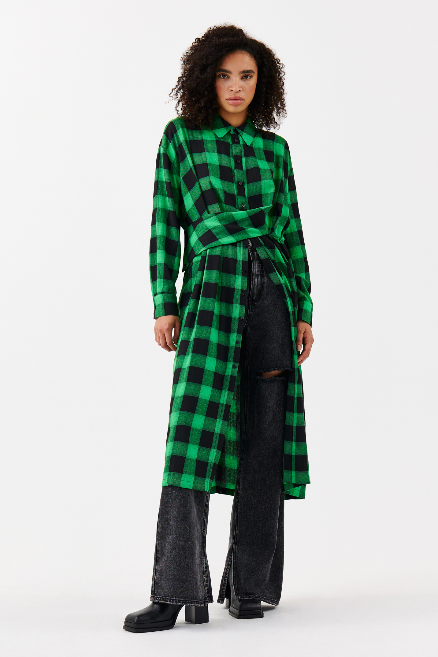 

Платье женское Befree 2241104525-15 зеленое L/XL, Зеленый, 2241104525-15