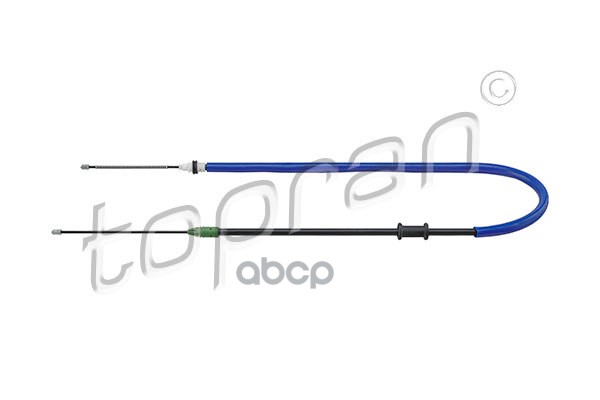 Трос Стояночного Тормоза (Замена Для Hp-700933585) topran арт. 700933001