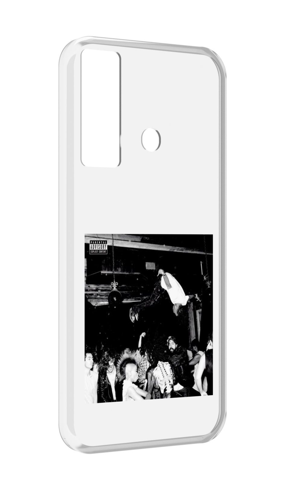

Чехол Mypads Playboi Carti - Die Lit Для Tecno Camon 17, Прозрачный, Tocco