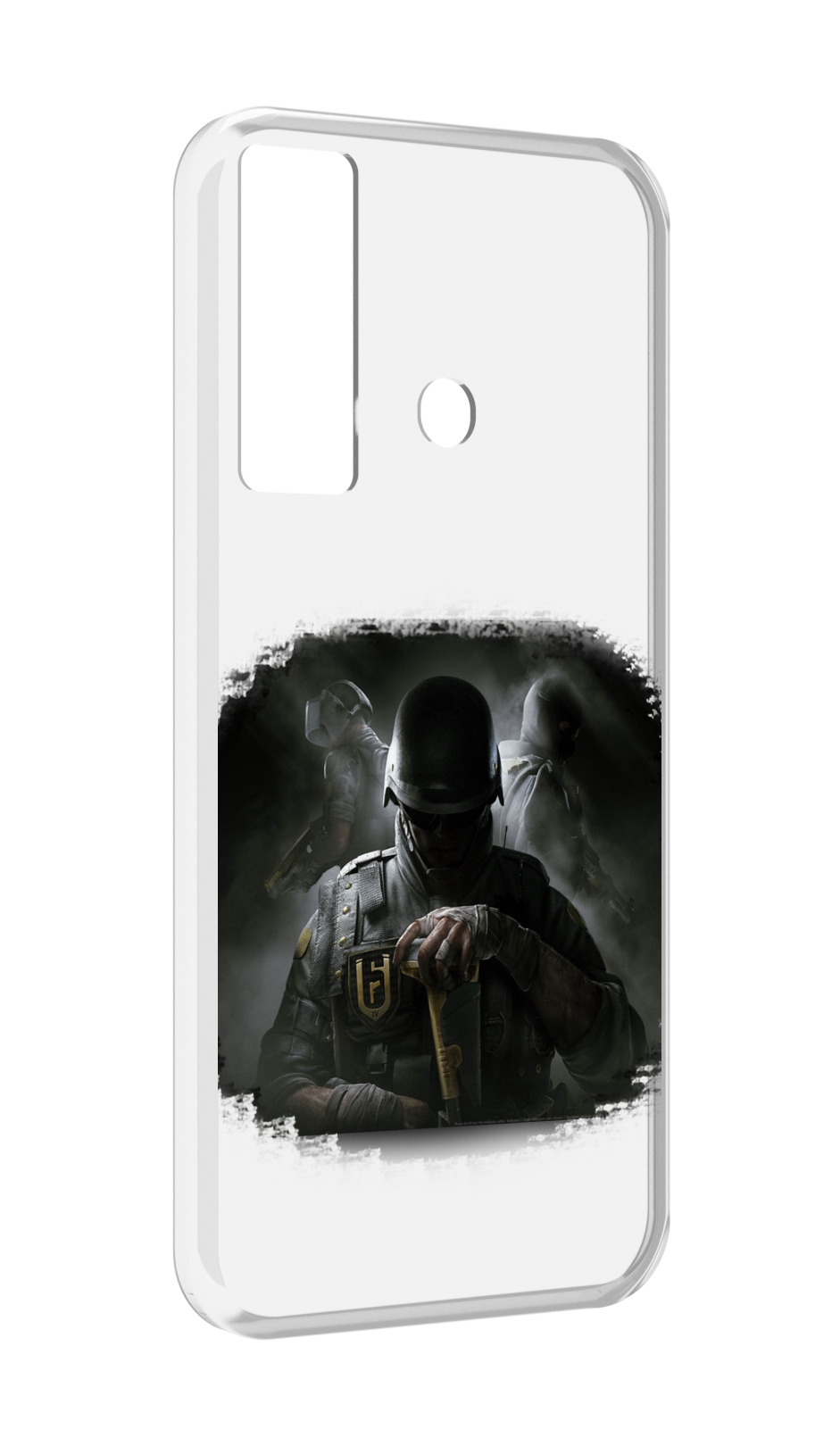 

Чехол Mypads Rainbow Six Siege Для Tecno Camon 17, Прозрачный, Tocco