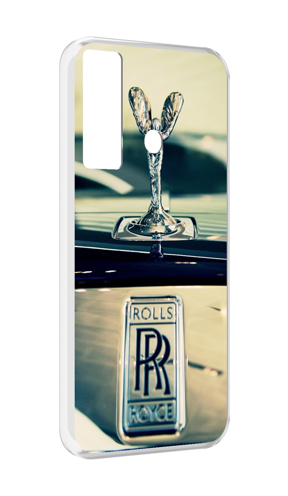 

Чехол Mypads Rolls Royce 1 Для Tecno Camon 17, Прозрачный, Tocco