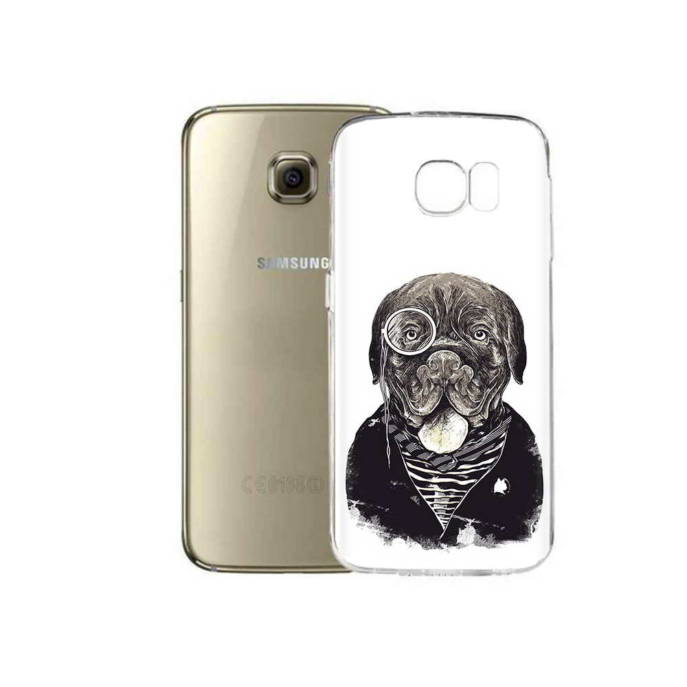 

Чехол MyPads Tocco для Samsung Galaxy C5 Pro солидный песик (PT61139.577.615), Прозрачный, Tocco