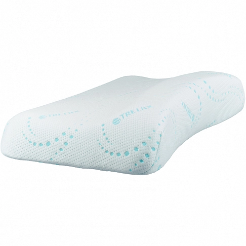 фото Ортопедическая подушка для сна на боку с эффектом памяти sola п30 трелакс, размер: s trelax