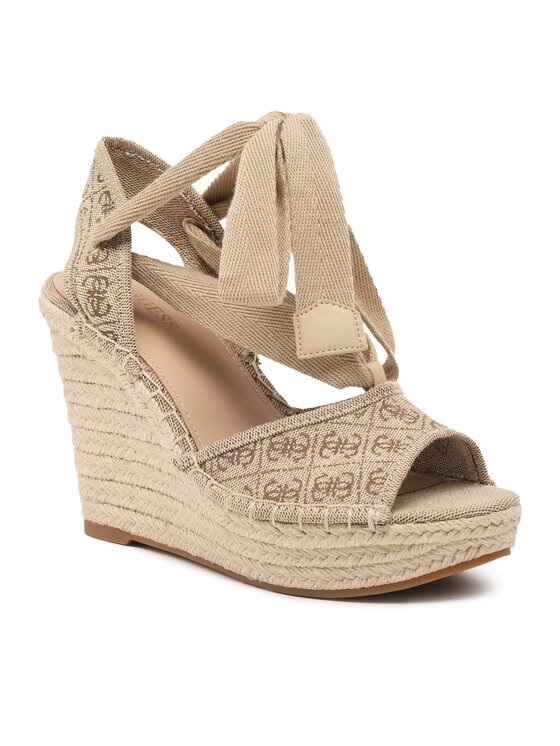 

Босоножки-эспадрильи Halona FL6HLO FAB04 Guess Коричневый 40 EU, Halona FL6HLO FAB04