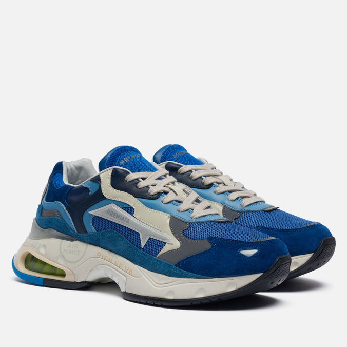 

Кроссовки мужские Premiata Sharky 077 синие 43 EU, Sharky 077