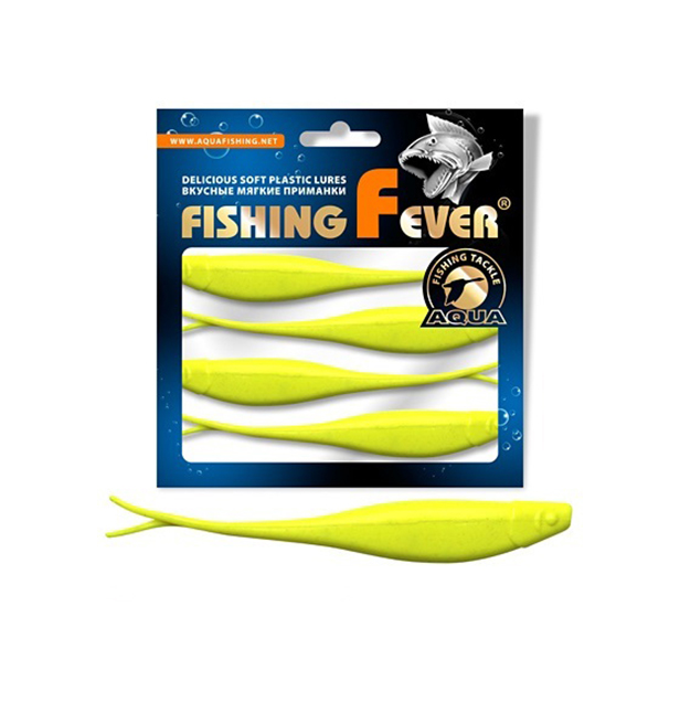 

Риппер для дроп-шота AQUA FishingFever BOSS, 12,0cm, 8,5g, 5 шт, 055 (лимонник), 1 уп., Желтый, Fishing Fever Boss