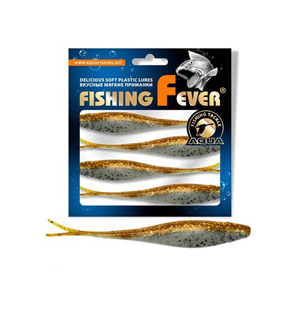 

Риппер для дроп-шота AQUA FishingFever BOSS, 12см, 8,5g, 5шт, WH05 (перл.-золот с блест.), Белый;золотистый, Fishing Fever Boss