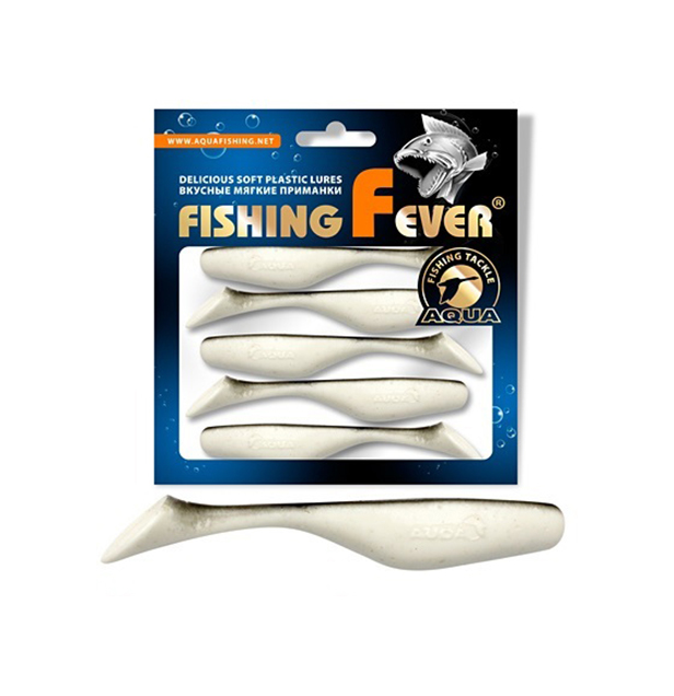 

Риппер AQUA FishingFever REX, 8,0cm, 5,8g, 5 шт, WB (бело-черный), 1 уп., Белый;черный, Fishing Fever Rex