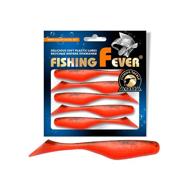 

Риппер AQUA FishingFever REX, 8,0cm, 5,8g, 5 шт, WH10 (красно-черный), 1 уп., Красный, Fishing Fever Rex